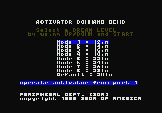 Activator Command Demo